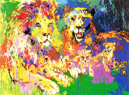 Leroy Neiman Lion's Pride